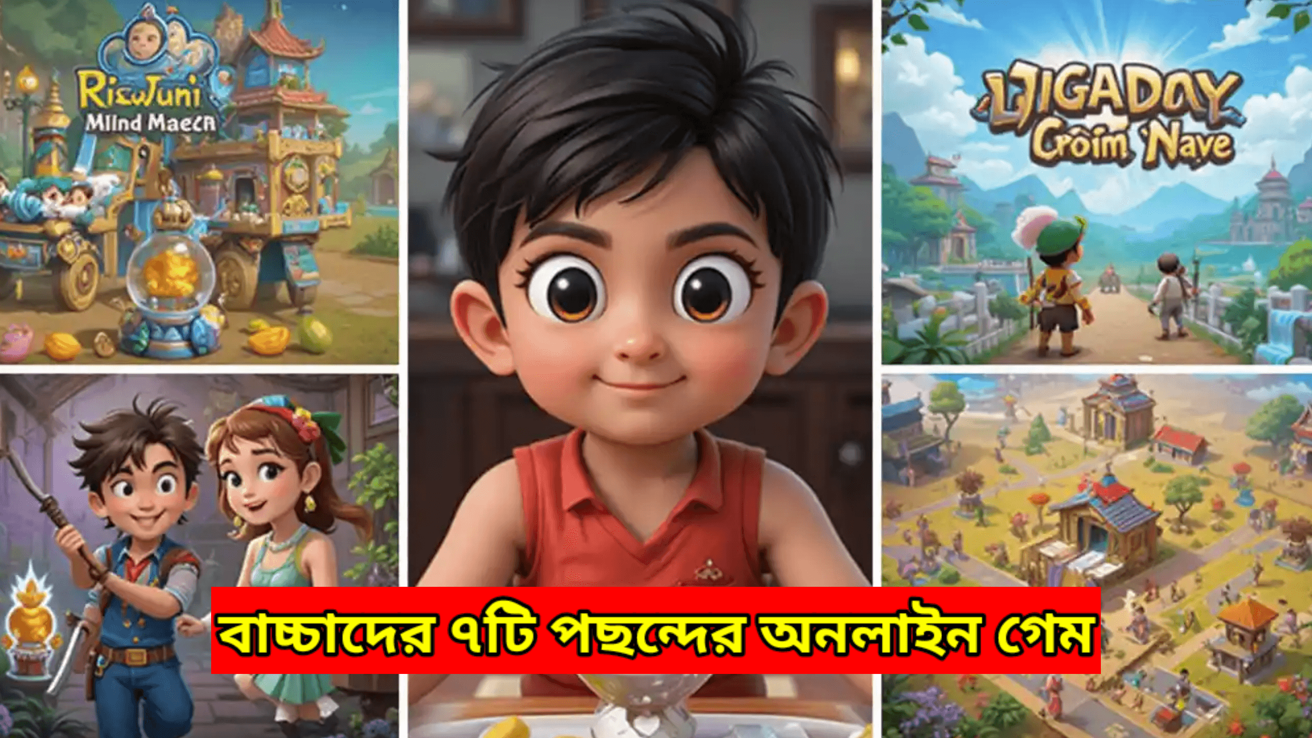 ৭টি পছন্দের অনলাইন গেম