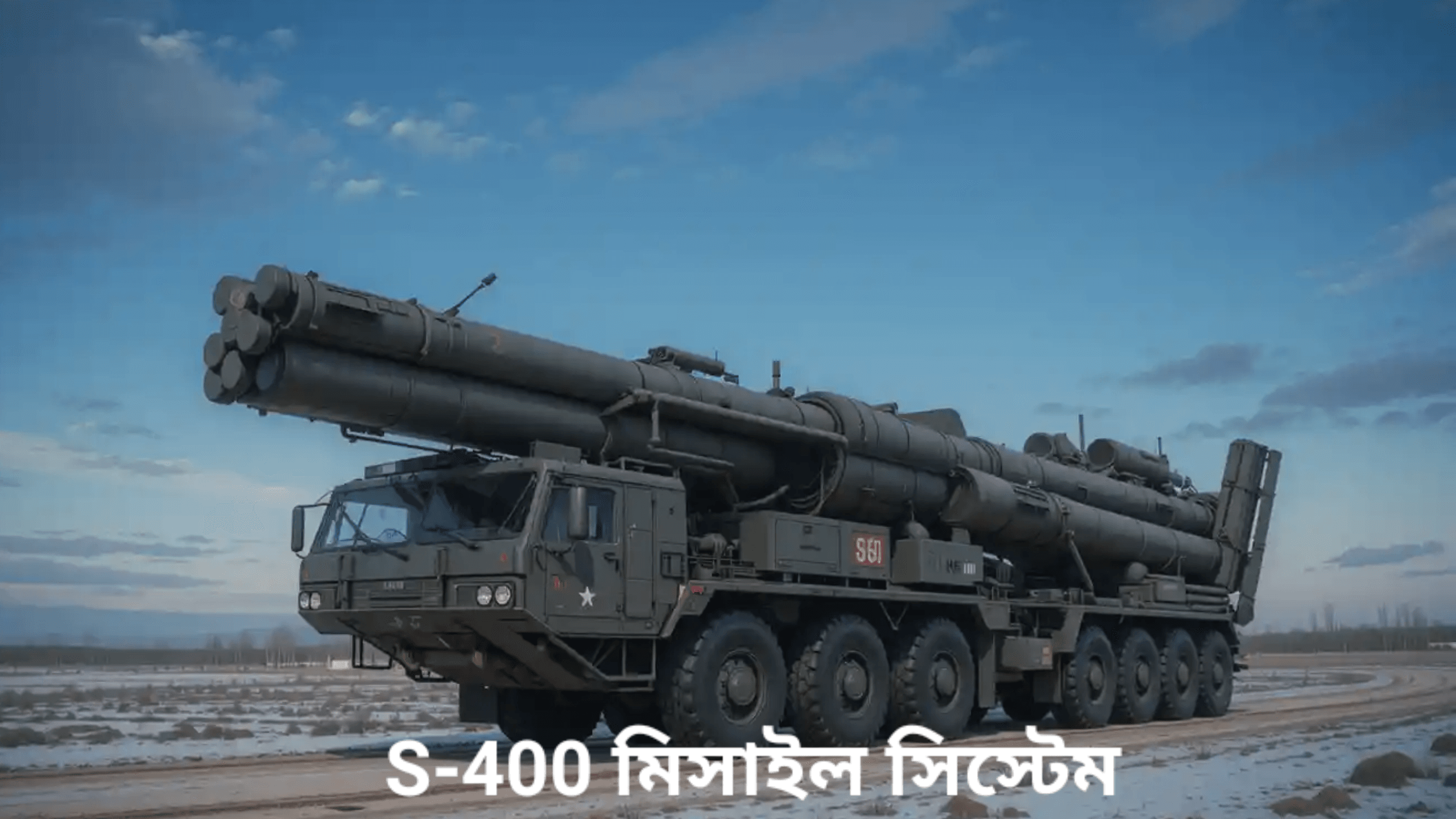 S-400 মিসাইল সিস্টেম